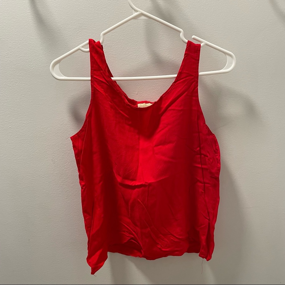 Vintage Red Tank Top